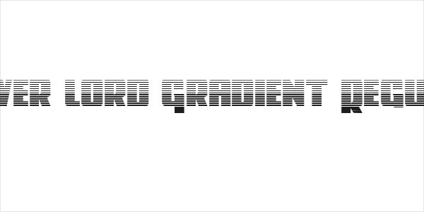 Power Lord Gradient Regular Logo