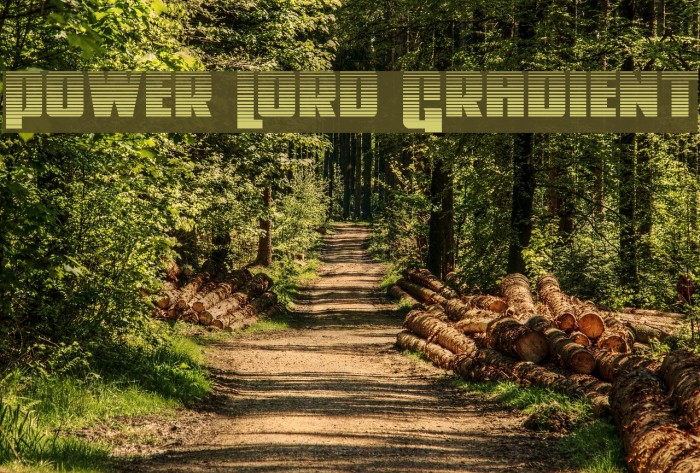 Power Lord Gradient Font examples