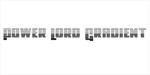 Power Lord Gradient Logo