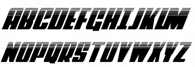 Power Lord Halftone Italic Fonte MAIÚSCULAS