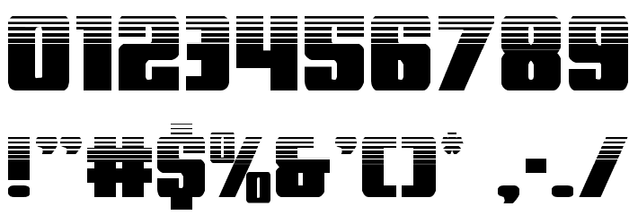 Power Lord Halftone Font OTHER CHARS