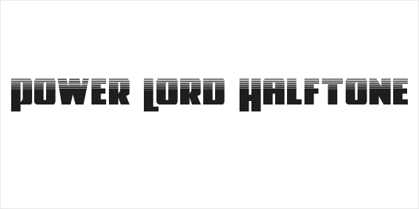 Power Lord Halftone Logo