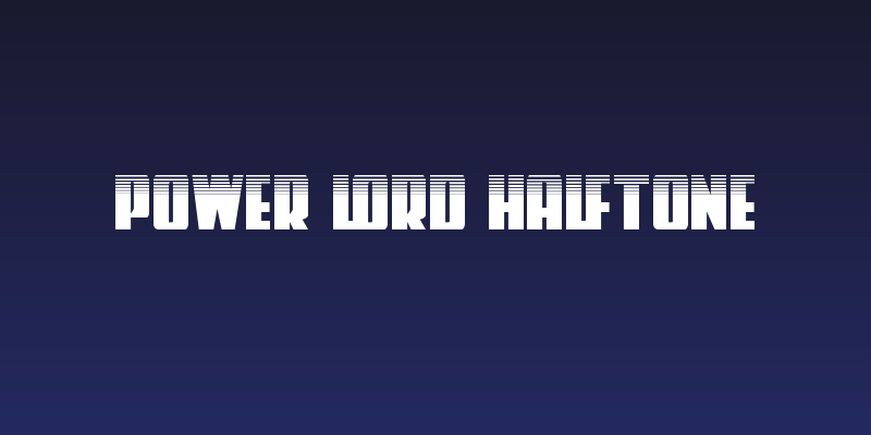 Power Lord Halftone Social Header