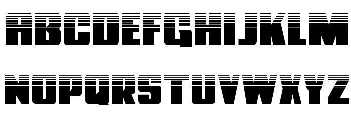 Power Lord Halftone Font LOWERCASE