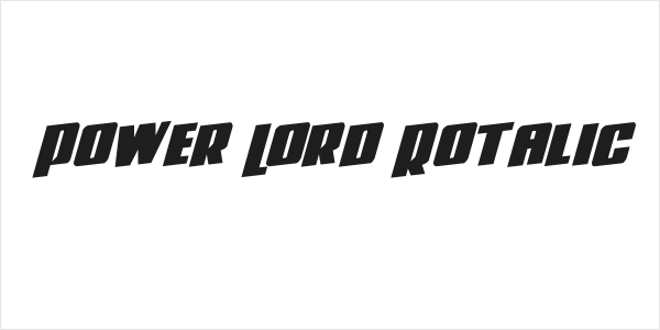 Power Lord Rotalic Logo