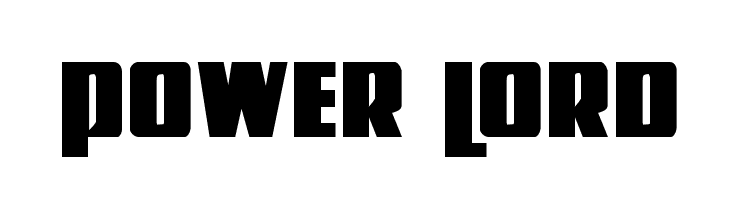 Power Lord  免费字体下载