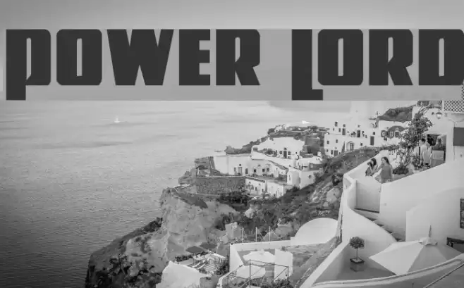 Power Lord Font examples