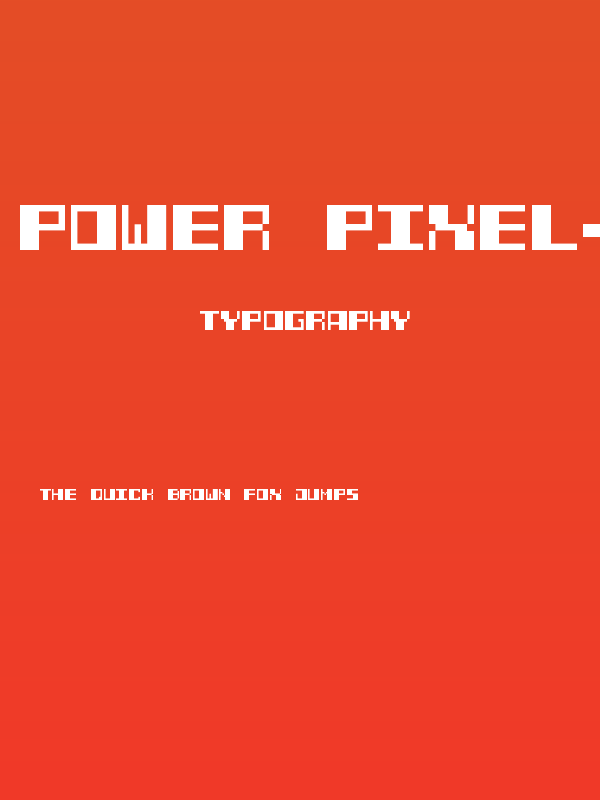 Power Pixel-7 Poster