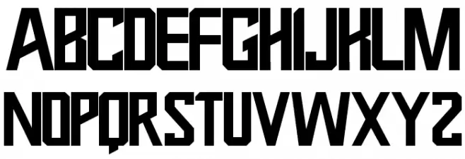 Power Rangers 2019 Schriftart Groß