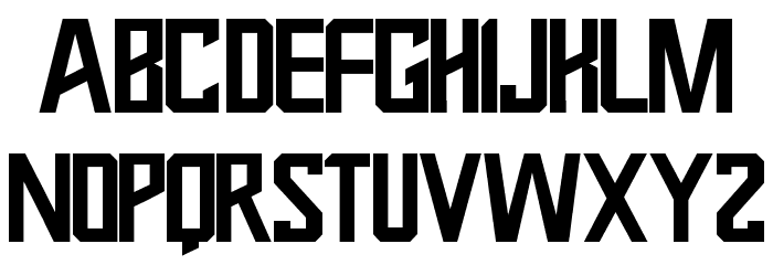 Power Rangers 2019 Font LOWERCASE