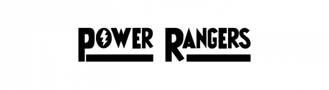 Power Rangers  フリーフォントのダウンロード