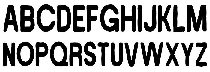 Power Slime Font LOWERCASE