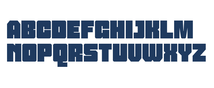 Power Square DEMO Regular Uppercase