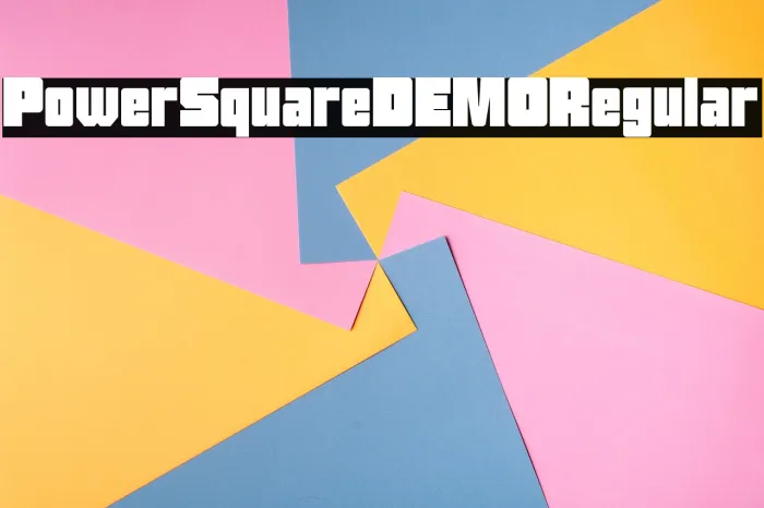 Power Square DEMO Regular Example 1
