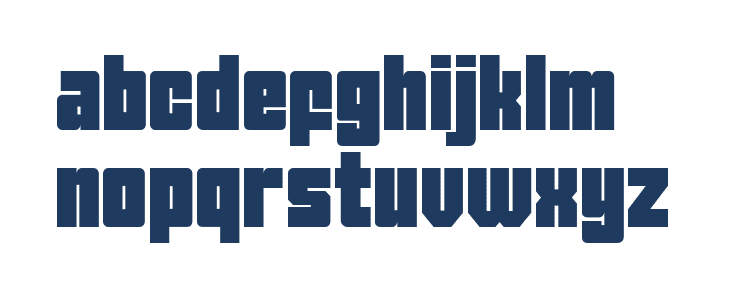 Power Square DEMO Regular Lowercase