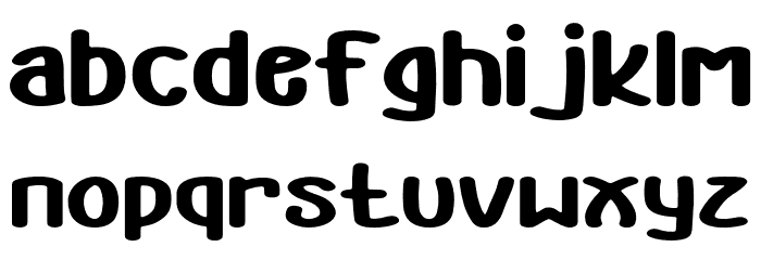 Power Up Font LOWERCASE