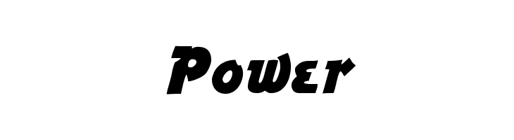 Power Font - FFonts.net