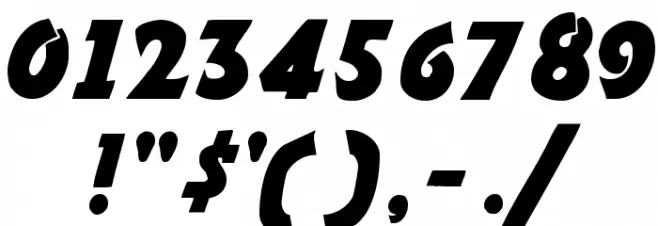 Power Font OTHER CHARS