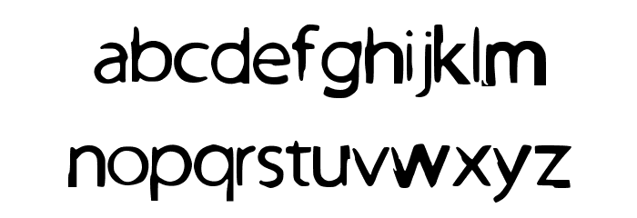 PowerBalloon Font LOWERCASE