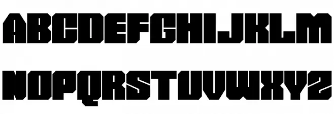 PowerChord Schriftart Groß