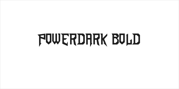 PowerDark Bold Logo