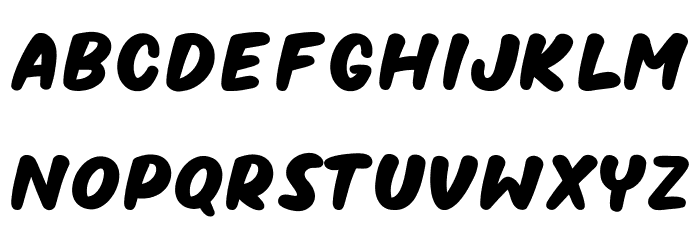 PowerSmash Font LOWERCASE