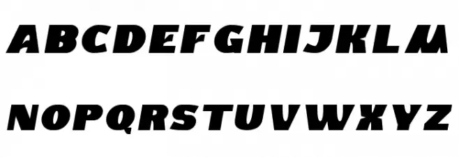 Powerful Rider Demo Caratteri MAIUSCOLE