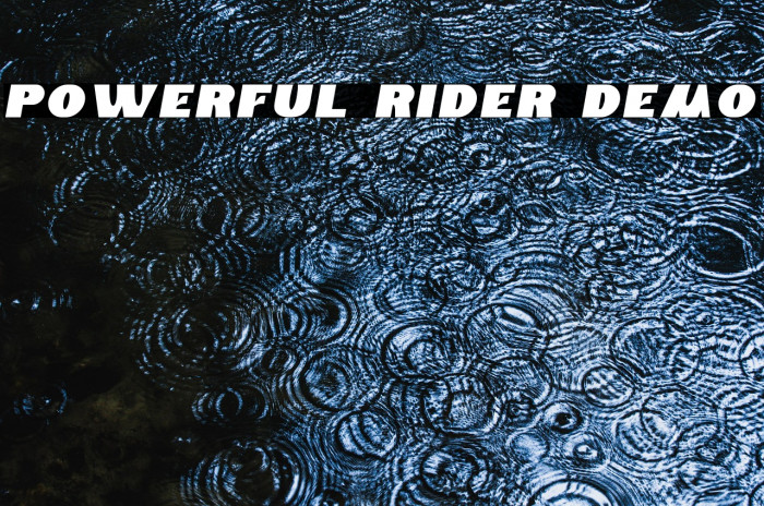 Powerful Rider Demo Example 3