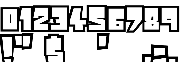 Powerful Font OTHER CHARS