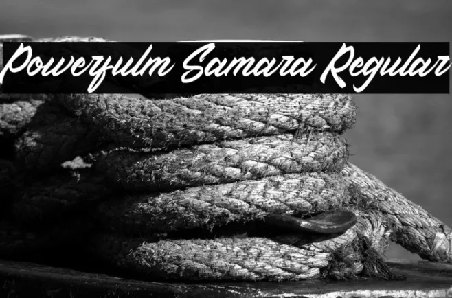 Powerfulm Samara Regular Example 1