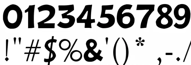 Powerhouse Era Font OTHER CHARS