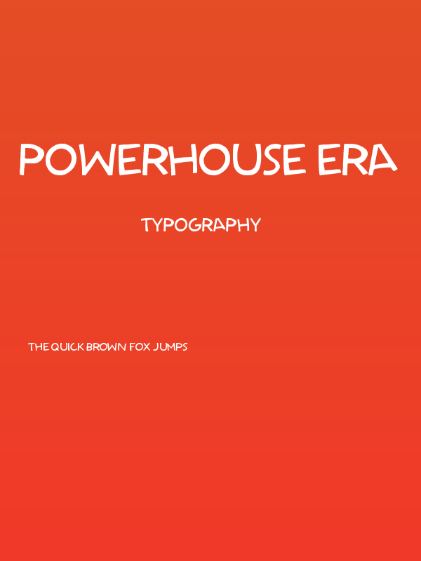 Powerhouse Era Poster