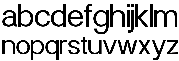 Powerhouse Sans Font LOWERCASE