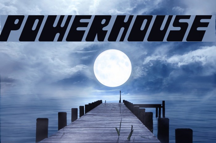 Powerhouse Font examples