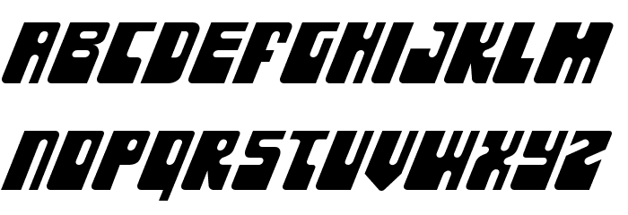 Powerhouse Font LOWERCASE
