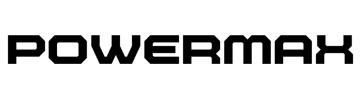 Powermax  font caratteri gratis