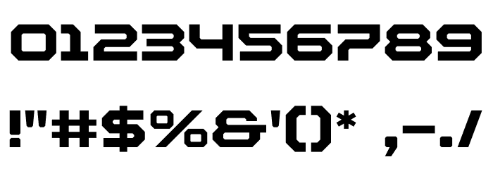 Powermax Font OTHER CHARS
