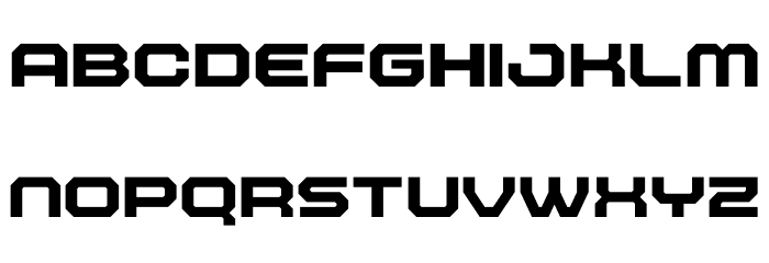 Powermax Font LOWERCASE