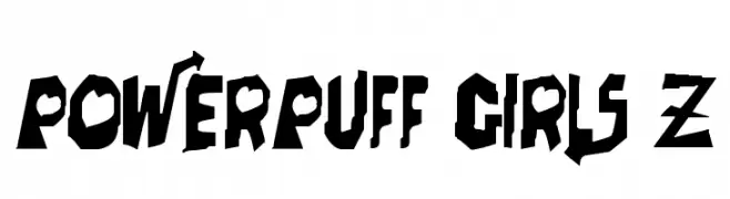 Powerpuff Girls Z  baixar fontes gratis