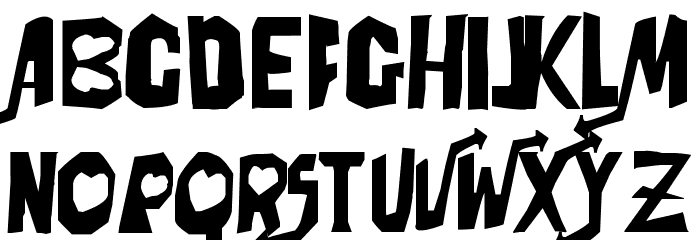 Powerpuff Girls Z Font LOWERCASE