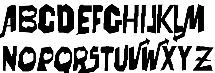 Powerpuff Girls Z Font LOWERCASE