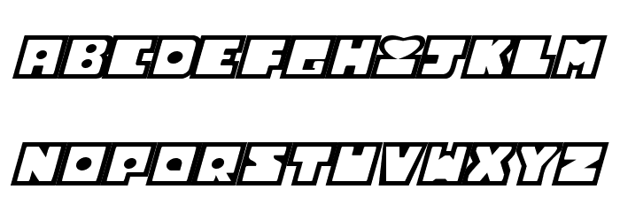 Powerpuff Girls Font LOWERCASE
