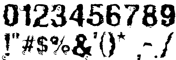 Powerwalker Font OTHER CHARS
