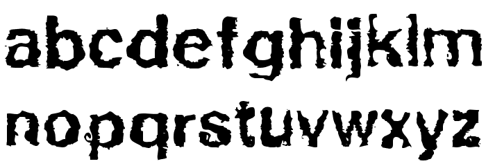 Powerwalker Font LOWERCASE