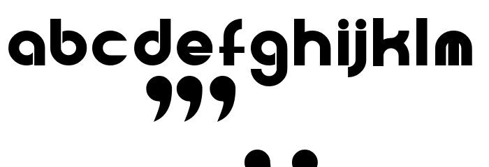 Powerweld Font OTHER CHARS