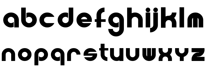 Powerweld Font LOWERCASE