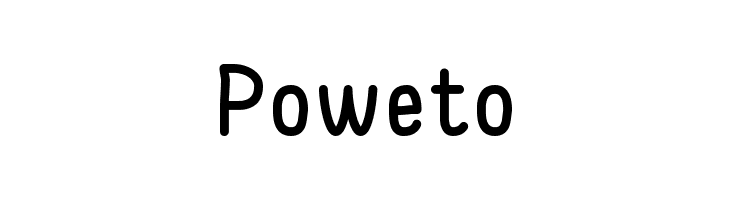Poweto  Descarca Fonturi Gratis