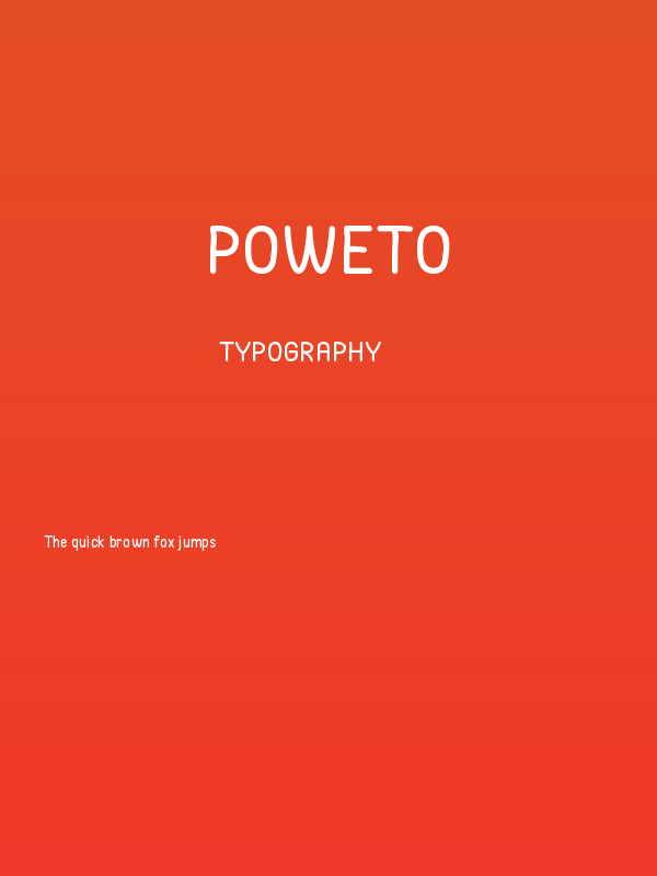 Poweto Poster