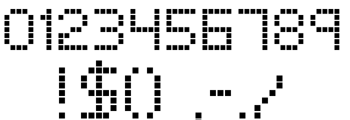 Poxel Font Regular Font OTHER CHARS