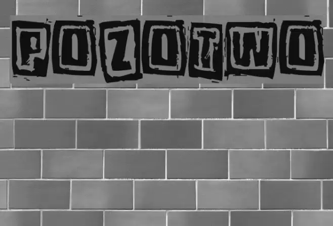 Pozotwo Font examples